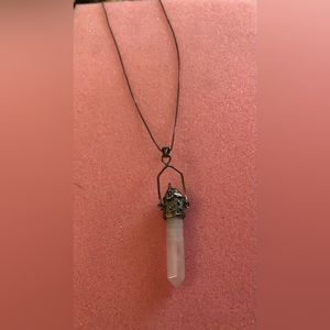 Very unique Pink Stoned Necklace